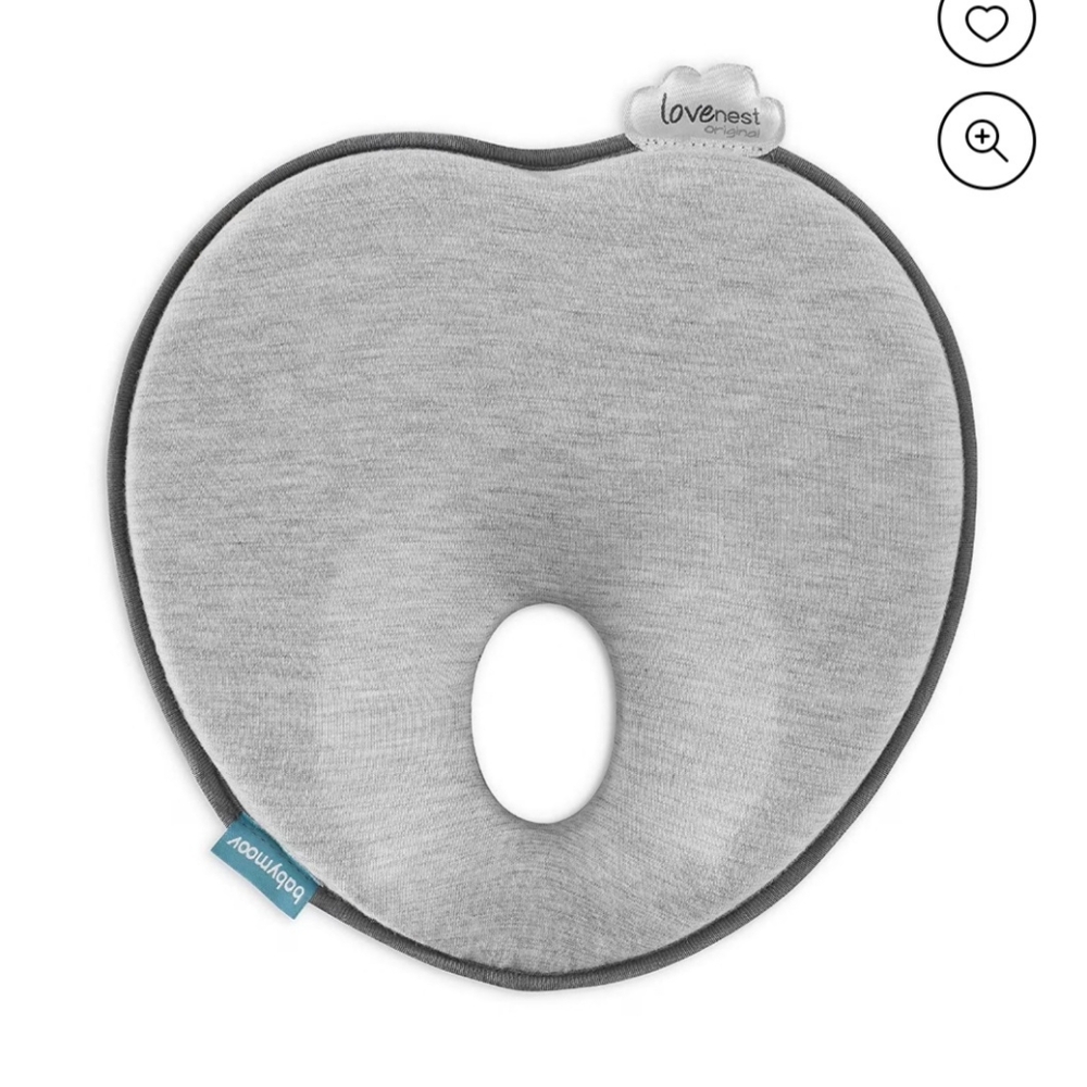 Babymoov Lovenest Baby Headrest Smokey